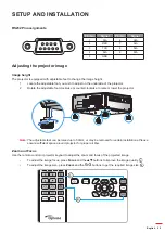 Предварительный просмотр 25 страницы Optoma DLP ZU1700 User Manual