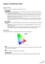 Предварительный просмотр 49 страницы Optoma DLP ZU1700 User Manual