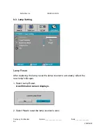 Preview for 96 page of Optoma DP-2400 Serivce Manual
