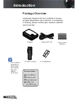 Предварительный просмотр 6 страницы Optoma DS216 User Manual