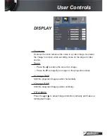 Предварительный просмотр 25 страницы Optoma DS216 User Manual