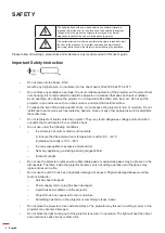 Preview for 4 page of Optoma DS322e User Manual