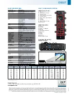 Preview for 2 page of Optoma DS327 Specifications