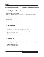 Предварительный просмотр 32 страницы Optoma DW318 Service Manual