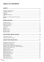 Preview for 2 page of Optoma DW318e User Manual