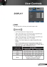 Preview for 31 page of Optoma DW326 Manual