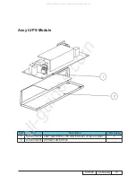 Предварительный просмотр 36 страницы Optoma EH1020 Service Manual