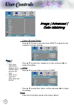 Предварительный просмотр 29 страницы Optoma EH200st User Manual