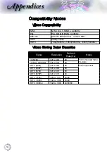 Предварительный просмотр 71 страницы Optoma EH200st User Manual