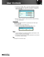 Предварительный просмотр 42 страницы Optoma EH320UST User Manual