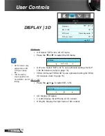 Предварительный просмотр 48 страницы Optoma EH320UST User Manual