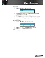 Предварительный просмотр 49 страницы Optoma EH320UST User Manual