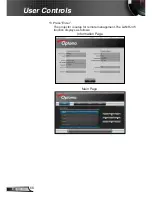 Предварительный просмотр 66 страницы Optoma EH320UST User Manual