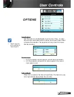 Предварительный просмотр 75 страницы Optoma EH320UST User Manual