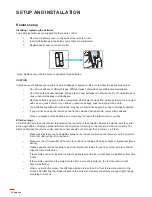 Предварительный просмотр 16 страницы Optoma EH341 User Manual