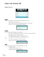 Предварительный просмотр 38 страницы Optoma EH341 User Manual