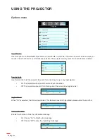 Предварительный просмотр 46 страницы Optoma EH341 User Manual