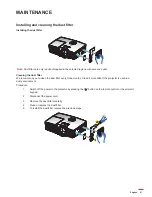 Предварительный просмотр 61 страницы Optoma EH341 User Manual