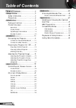 Preview for 2 page of Optoma EH515T User Manual