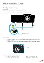 Preview for 17 page of Optoma EH615 User Manual