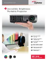 Предварительный просмотр 1 страницы Optoma EP7155i Brochure & Specs