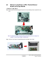 Предварительный просмотр 21 страницы Optoma EP716 Service Manual