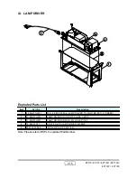 Предварительный просмотр 72 страницы Optoma EP716 Service Manual