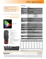 Предварительный просмотр 2 страницы Optoma EP721i Brochure & Specs