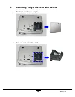 Предварительный просмотр 9 страницы Optoma EP732B Service Manual