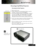 Предварительный просмотр 11 страницы Optoma EP745 User Manual