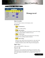 Предварительный просмотр 27 страницы Optoma EP745 User Manual
