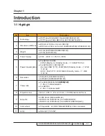 Предварительный просмотр 7 страницы Optoma EW330 Service Manual