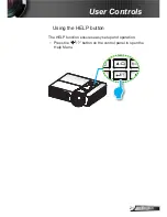 Предварительный просмотр 21 страницы Optoma EW400-M User Manual