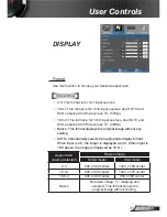 Предварительный просмотр 31 страницы Optoma EW400-M User Manual