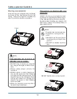 Предварительный просмотр 10 страницы Optoma EW536 User Manual