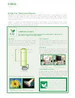 Preview for 2 page of Optoma EW556 Brochure & Specs