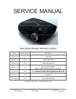 Preview for 1 page of Optoma EW615i Service Manual