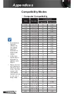 Preview for 56 page of Optoma EW762 User Manual