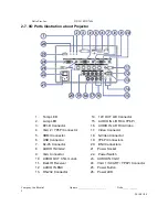 Предварительный просмотр 9 страницы Optoma EW775 Service Manual