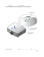 Предварительный просмотр 13 страницы Optoma EW775 Service Manual