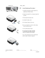 Предварительный просмотр 92 страницы Optoma EW775 Service Manual