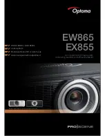 Предварительный просмотр 1 страницы Optoma EW865 Brochure & Specs