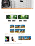 Предварительный просмотр 7 страницы Optoma EW865 Brochure & Specs