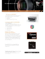 Предварительный просмотр 14 страницы Optoma EW865 Brochure & Specs