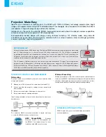 Предварительный просмотр 2 страницы Optoma EX540i Specifications