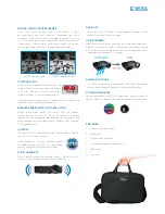 Предварительный просмотр 3 страницы Optoma EX556 Brochure & Specs