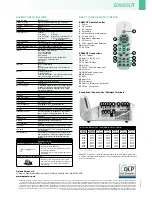 Preview for 7 page of Optoma EX685UT Specifications