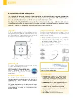 Предварительный просмотр 2 страницы Optoma EX785 Brochure & Specs