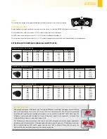 Предварительный просмотр 3 страницы Optoma EX785 Brochure & Specs