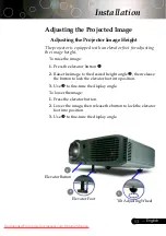 Preview for 13 page of Optoma EzPro 739 User Manual